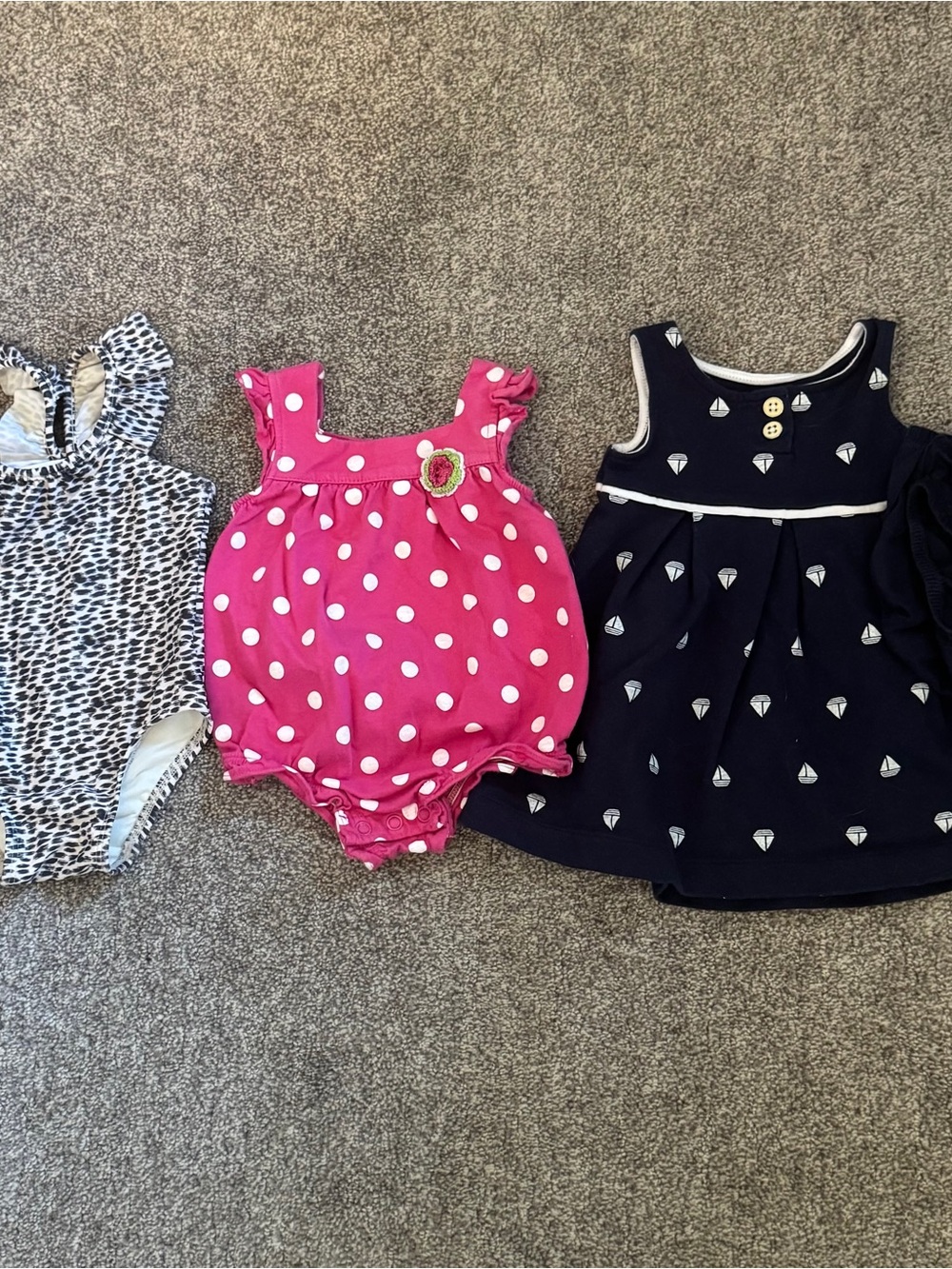 Bundle of Baby Girl Summer Clothes Like New
